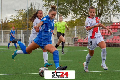 Imatges del partit entre el Rayo Vallecano i l'AEM