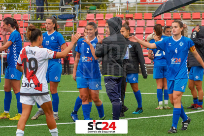 Imatges del partit entre el Rayo Vallecano i l'AEM