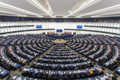 El Parlament Europeu, reunit a Estrasburg, va aprovar ahir el pressupost de la UE per al 2019.