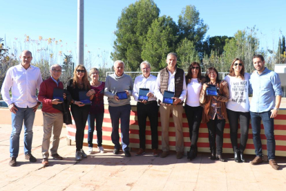 El CT Urgell celebra su Diada y homenajea a socios históricos