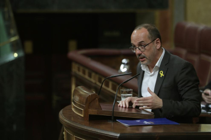 El portaveu del PDeCAT al Congrés i històric diputat a la comissió del Pacte de Toledo Carles Campuzano.
