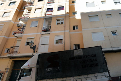 Edifici en el qual es va produir l’assassinat, a València.