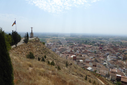 Vista panoràmica d'Alguaire