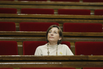 L'expresidenta del Parlament de Catalunya, Carme Forcadell.