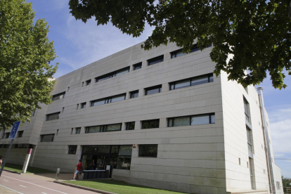 Imatge d’arxiu de l’edifici Polivalent, situat al campus de la UdL a Cappont.