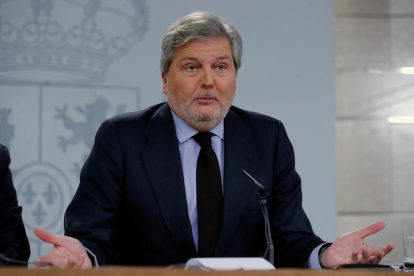 El ministre d'educació i portaveu del Govern, Íñigo Méndez de Vigo
