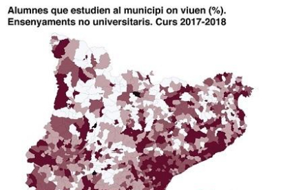 Lleida, la segona ciutat catalana que reté més alumnes residents