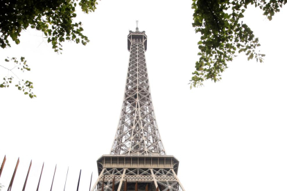 La valla de la Torre Eiffel.