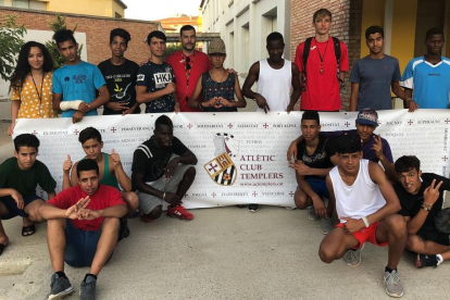Uns 70 joves a les Estades de l’Atlètic Club Templers de Lleida