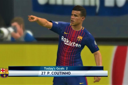Coutinho, debut en clave Barça.