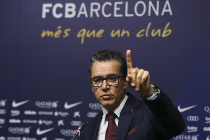 Josep Vives, portaveu de la junta directiva del FC Barcelona.