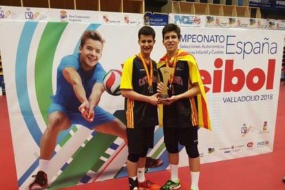 Dídac Salas y Roger Viñes, campeones de España cadete