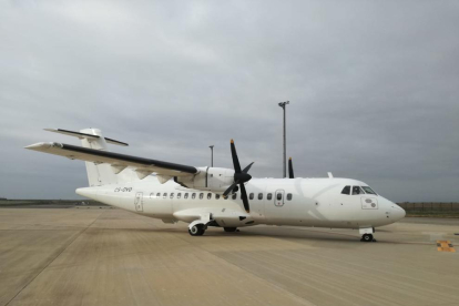 Alguaire, nova base per a l'estada i comercialització d'avions de la portuguesa Lease-Fly Charter
