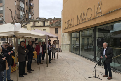Aniversario de la República Catalana en el Espai Macià 