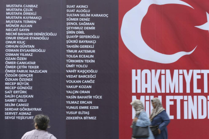 Turquía recuerda a las víctimas del fallido golpe de Estado de julio