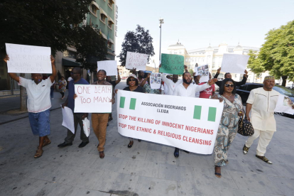 Protesta contra assassinats a Nigèria