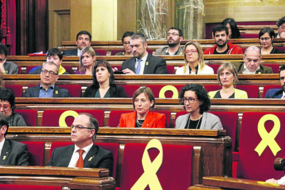 El bloc independentista busca la fórmula per investir per segona vegada Puigdemont.