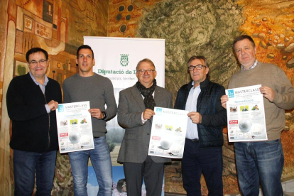 La Masterclass es va presentar ahir a la Diputació de Lleida.