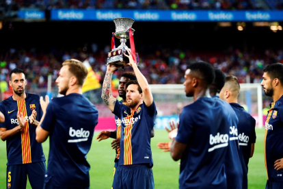 Leo Messi va tornar a ser el jugador determinant en la jornada inaugural.
