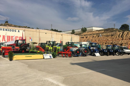 La maquinaria agrícola estrenó nueva ubicación en las antiguas instalaciones del Sabeco.