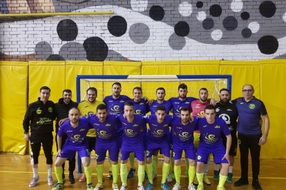 Plantilla del Futsal Restaurant Lo Caragol Lleida.