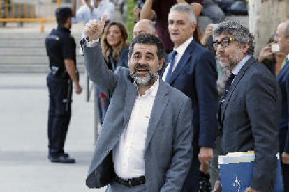El TS avala que Jordi Sánchez no pudiera salir de prisión para hacer campaña