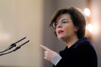 L'exvicepresidenta del Govern Soraya Sáenz de Santamaría