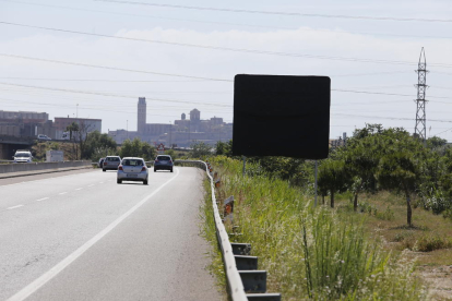 El peatge de l’autopista AP-2 a Lleida.