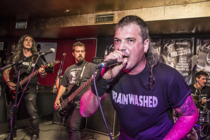 El ‘trashcore’ de Brainwashed va convèncer divendres passat el jurat del Pepe Marín Rock Festival.