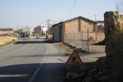 La calle de los Erals, donde se habilita el camino escolar, en el barrio del Secà.