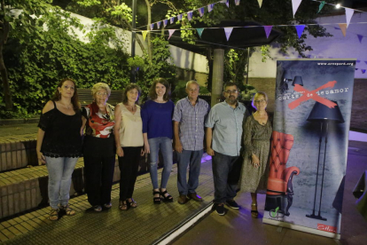 La cena de entrega del premio literario Cartes de Desamor tuvo lugar ayer con las ganadoras. 