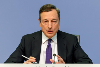 El president del Banc Central Europeu (BCE), Mario Draghi,