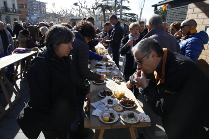 El público llenó el Pabelló de l’Oli durante toda la jornada de ayer con degustaciones y demostraciones.