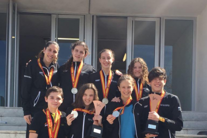 Catalunya, con ocho leridanos, logra tres medallas en el Estatal