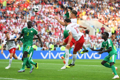 Krychowiak va ser l’autor del gol de Polònia davant de Senegal.