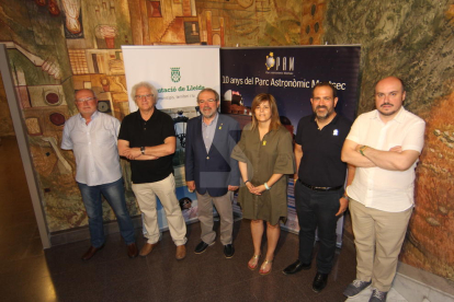 L'acte de presentació dels actes del 10è aniversari del Parc Astronòmic del Montsec