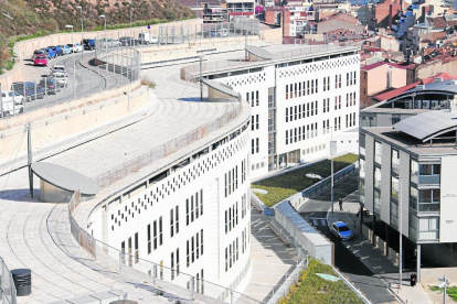 Imatge de l’edifici judicial del Canyeret de Lleida.