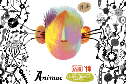 El cartell de l'Animac 2018.