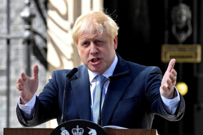 El actual primer ministro británico Boris Johnson.