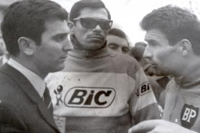 Jaime Mir, amb Poulidor als 60.