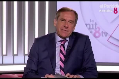 Ramon Rovira en ‘La Nit’ de 8TV.