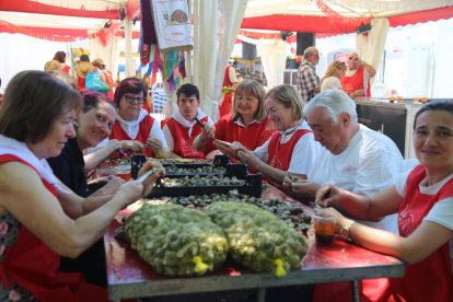 La colla Bacus és una de les més familiars amb gairebé un centenar de nens i nenes.