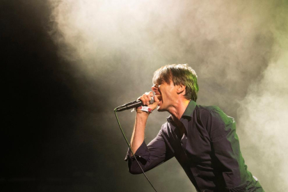 Brett Anderson, el cantant de Suede, al Primavera Sound.