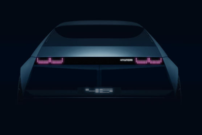 El prototip totalment elèctric 45 es convertirà en una fita simbòlica per al futur disseny de vehicles elèctrics de Hyundai.