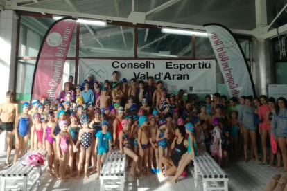 El Comarcal reuneix més de 120 nadadors a Vielha