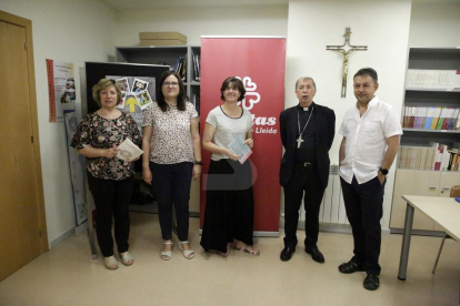 L'acte de presentació de la memòria 2018 de Càritas a Lleida.