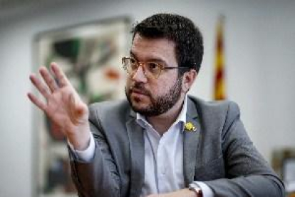 Aragonès ve difícil la continuidad de la legislatura sin presupuesto para 2020