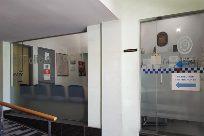 Las instalaciones de la policía local de Mollerussa.
