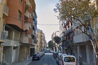 Imagen de la calle Doctor Combelles de Lleida.