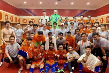 El Shandong ganó en febrero en Hong Kong la Lunar New Year Cup ante el Sagan de Fernando Torres.